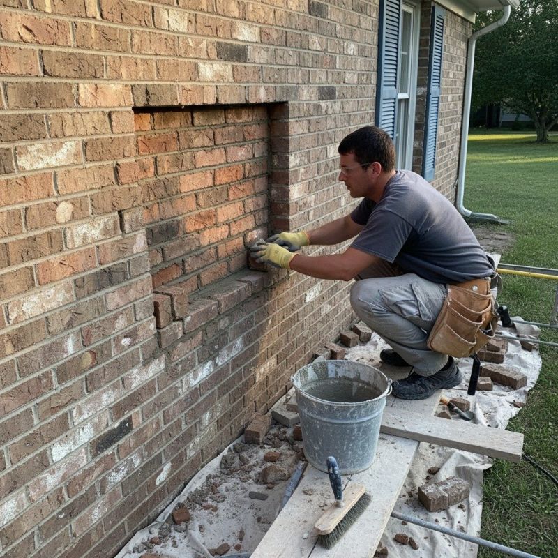 Exterior Brick Repair