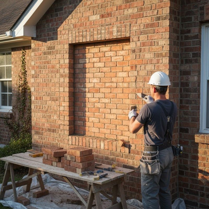 Exterior Brick Repair